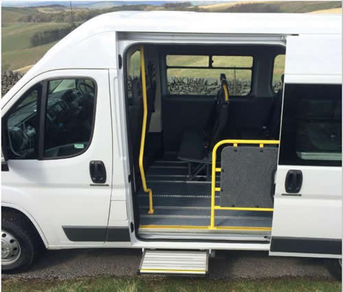 Passenger access and steps - Minibus Options